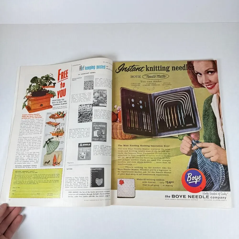 Magazine McCalls Needlework & Crafts Spring Summer 1966